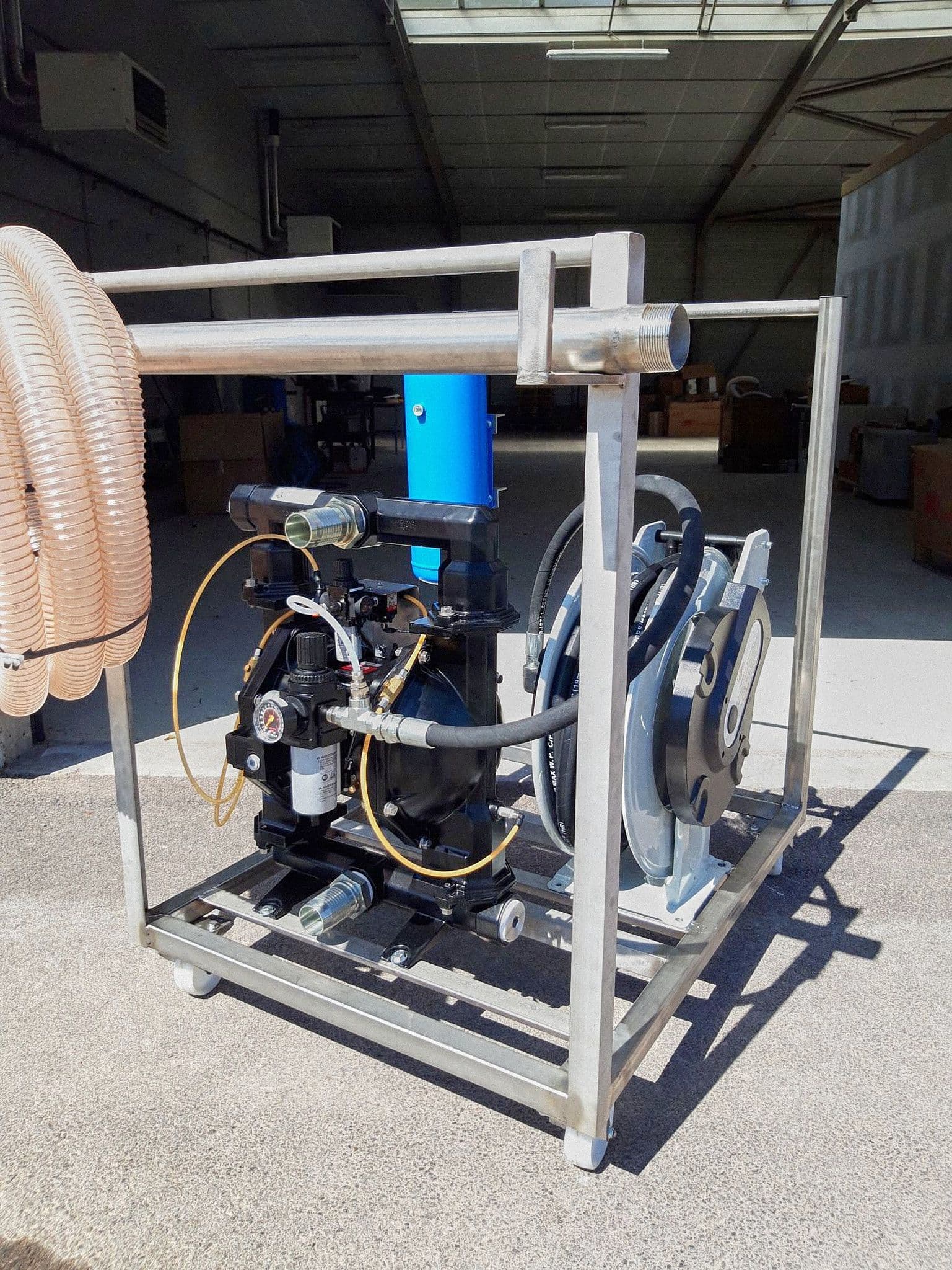 Procédé sur-mesure pour pompe de produits acides